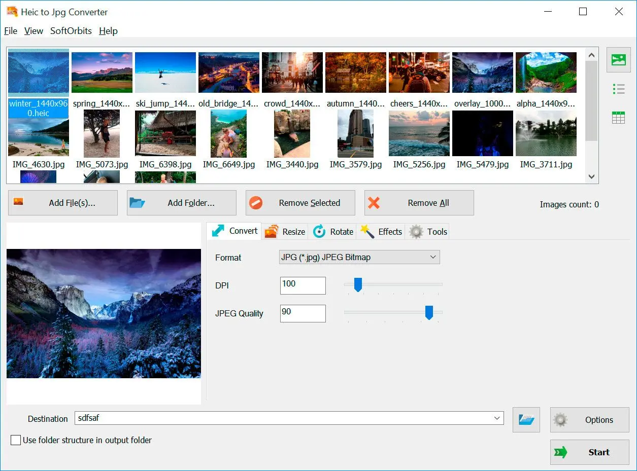HEIC to JPG Converter 螢幕截圖.